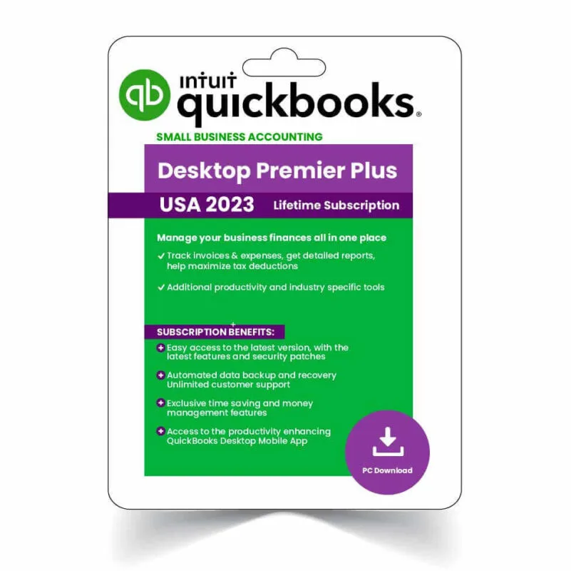 QuickBooks Desktop Premier Plus 2023 &ndash; Lifetime Activation