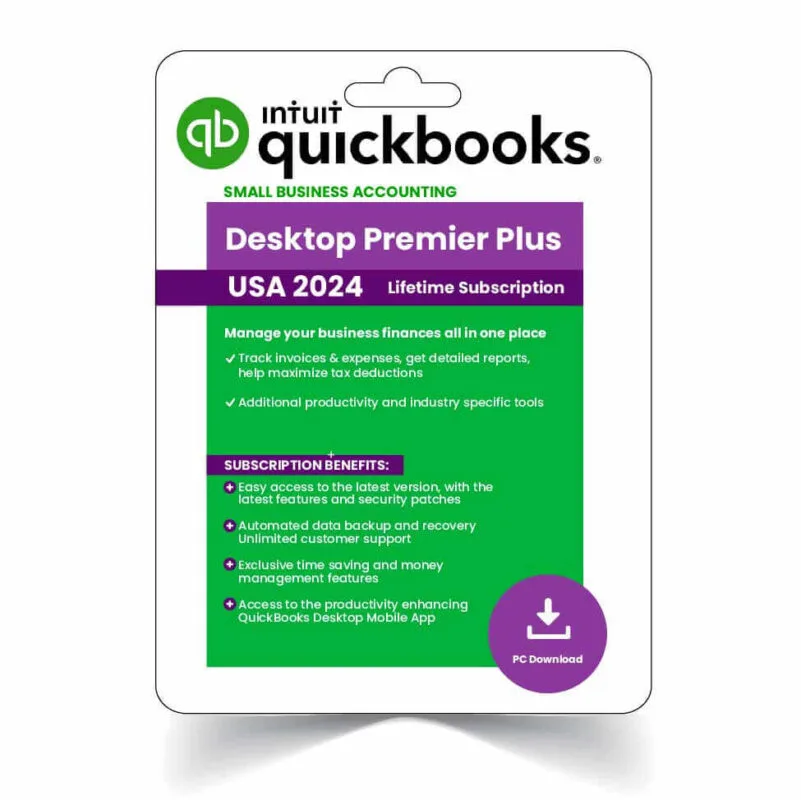 QuickBooks Desktop Premier Plus 2024 &ndash; Lifetime Activation